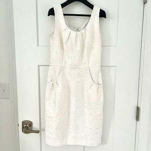 Dress Barn white sleeveless dress
